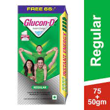 Glucon D Plane 75gm +50gm  1 pc