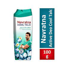 Navratna Active Deo Cool Powder talc 100 gm