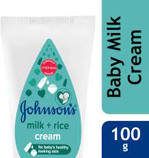 Johnson Baby Milk Rice  Cream 100 gm 1 pc